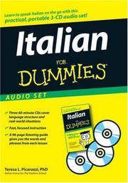 Cover of: Italian For Dummies Audio Set
