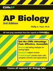 CliffsAP Biology (Cliffs AP) by Phillip E., Ph.D. Pack