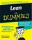 Cover of: Lean For Dummies (For Dummies (Business & Personal Finance))