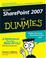 Cover of: Microsoft SharePoint 2007 For Dummies