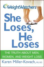 Cover of: Weight Watchers She Loses, He Loses by Karen Miller-Kovach, Weight Watchers