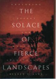 Cover of: solace of fierce landscapes | Belden C. Lane