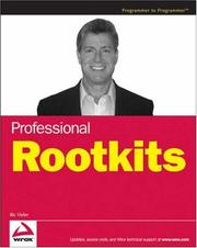 Cover of: Professional Rootkits (Programmer to Programmer) by Ric Vieler