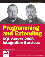 Cover of: Programming and Extending SQL Server 2005 Integration Services