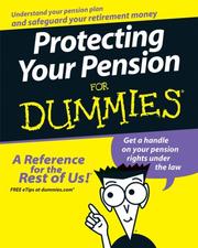 Protecting your pension for dummies by Robert D Gary Esq, Jori Bloom, Esq Naegele