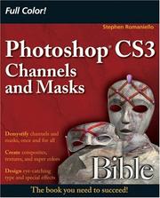 Cover of: Photoshop CS3 Channels and Masks Bible by Stephen Romaniello