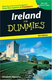 Cover of: Ireland For Dummies (Dummies Travel) by Elizabeth Albertson