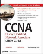 Cover of: CCNA: Cisco Certified Network Associate Study Guide by Todd Lammle, Todd Lammle