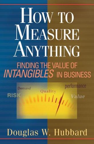 How to Measure Anything by Douglas W. Hubbard