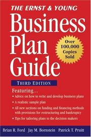 Cover of: The Ernst & Young Business Plan Guide