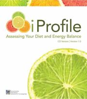 Cover of: iProfile: Assessing your Diet and Energy Balance CD-ROM 1.0