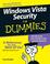 Cover of: Windows Vista Security For Dummies