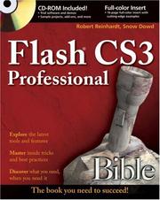 Cover of: Adobe Flash CS3 Professional Bible