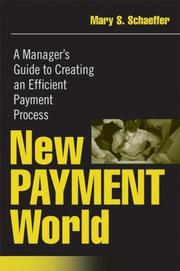 Cover of: New Payment World by Mary S. Schaeffer, Mary S. Schaeffer