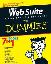 Cover of: Adobe Creative Suite 3 Web Premium All-in-One Desk Reference For Dummies (For Dummies (Computer/Tech))