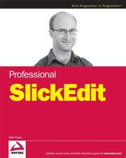 Cover of: Professional SlickEdit