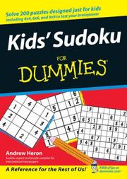 Cover of: Kids' Sudoku For Dummies