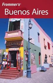 Cover of: Frommer's Buenos Aires (Frommer's Complete) by Michael Luongo