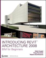 Cover of: Introducing Revit Architecture 2008