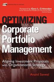 Cover of: Optimizing Corporate Portfolio Management by Anand Sanwal