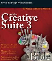 Cover of: Adobe Creative Suite 3 Bible by Ted Padova, Kelly L. Murdock