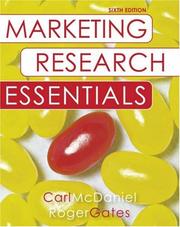 Cover of: Marketing Research Essentials with SPSS by Carl, Jr. McDaniel, Roger Gates