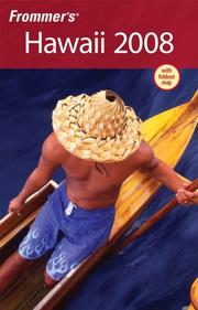 Cover of: Frommer's Hawaii 2008