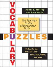 Cover of: Vocabulary Puzzles: The Fun Way to Ace Standardized Tests