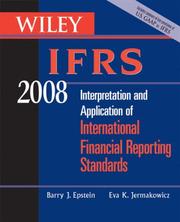 Cover of: Wiley IFRS 2008: Interpretation and Application of International Accounting and Financial Reporting Standards 2008 (Wiley Ifrs)