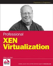 Cover of: Professional XEN Virtualization by William Von Hagen