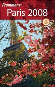 Cover of: Frommer's Paris 2008 (Frommer's Complete) by Darwin Porter, Danforth Prince
