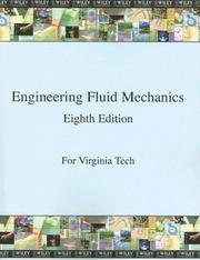 Cover of: Engineering Fluid Mechanics 8th Edition for Virginia Tech