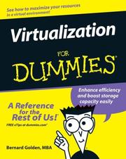 Cover of: Virtualization For Dummies