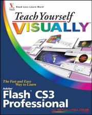 Cover of: Teach Yourself VISUALLY Flash CS3 Professional by Sherry Kinkoph Gunter
