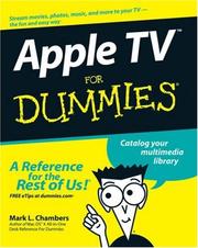 Cover of: Apple TV For Dummies