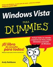 Cover of: Windows Vista Para Dummies