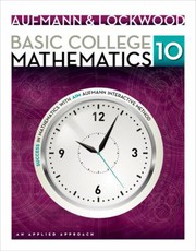 Cover of: Basic College Mathematics by Richard N. Aufmann, Joanne Lockwood