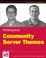 Cover of: Professional Community Server Themes