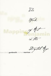 Mapping Benjamin by Hans Ulrich Gumbrecht, Michael Marrinan