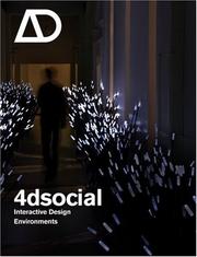 Cover of: 4dsocial: Interactive Design Environments (Architectural Design)
