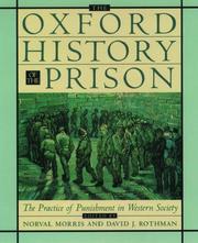 Cover of: The Oxford History of the Prison: The Practice of Punishment in Western Society