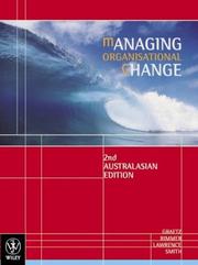 Cover of: Managing Organisational Change