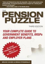Cover of: The Pension Puzzle by Bruce Cohen, Brian FitzGerald