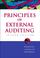 Cover of: Principles of external auditing