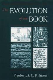 Cover of: The evolution of the book
