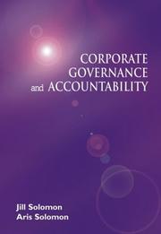 Cover of: Corporate Governance and Accountability