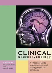 Cover of: Clinical Neuropsychology: A Practical Guide to Assessment and Management for Clinicians