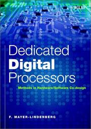 Cover of: Dedicated Digital Processors | F. Mayer-Lindenberg