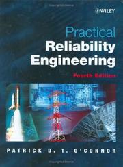 Cover of: Practical Reliability Engineering by Patrick D. T. O'Connor