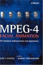 Cover of: MPEG-4 Facial Animation by 